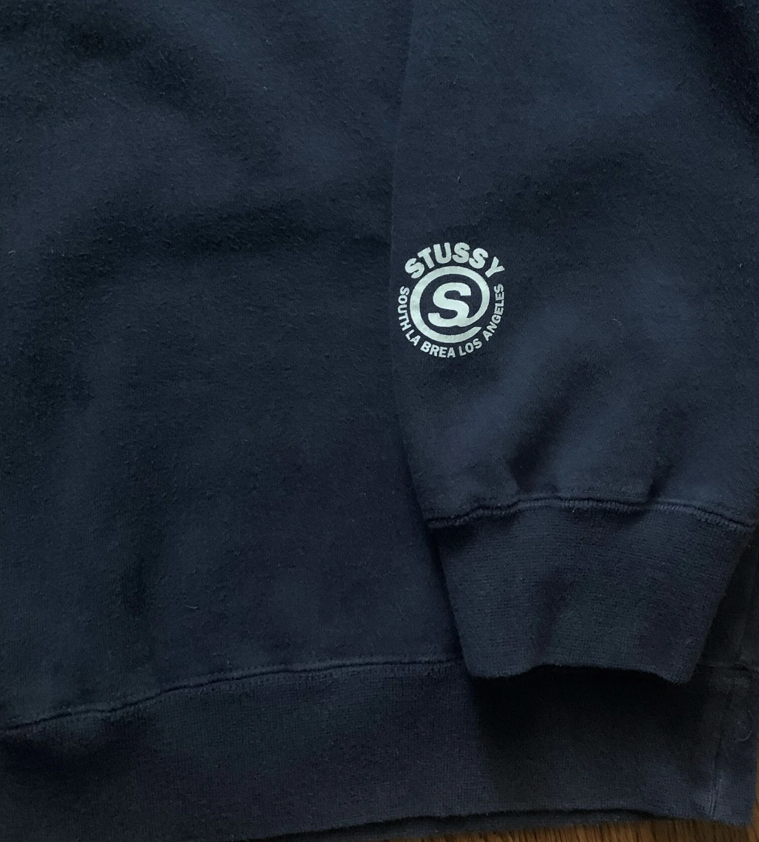 Vintage Stussy South LA Brea Crewneck Sweatshirt (Size M) — RootsBK